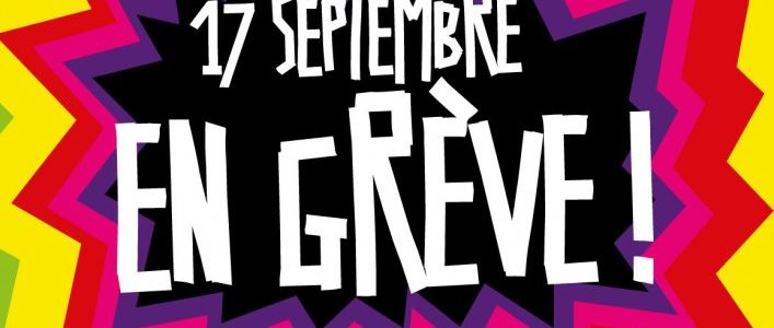 Le jeudi 17 septembre, en grève et dans la rue en Isère comme partout ailleurs ! Le jeudi 17 septembre, en grève et dans la rue en Isère comme partout ailleurs !